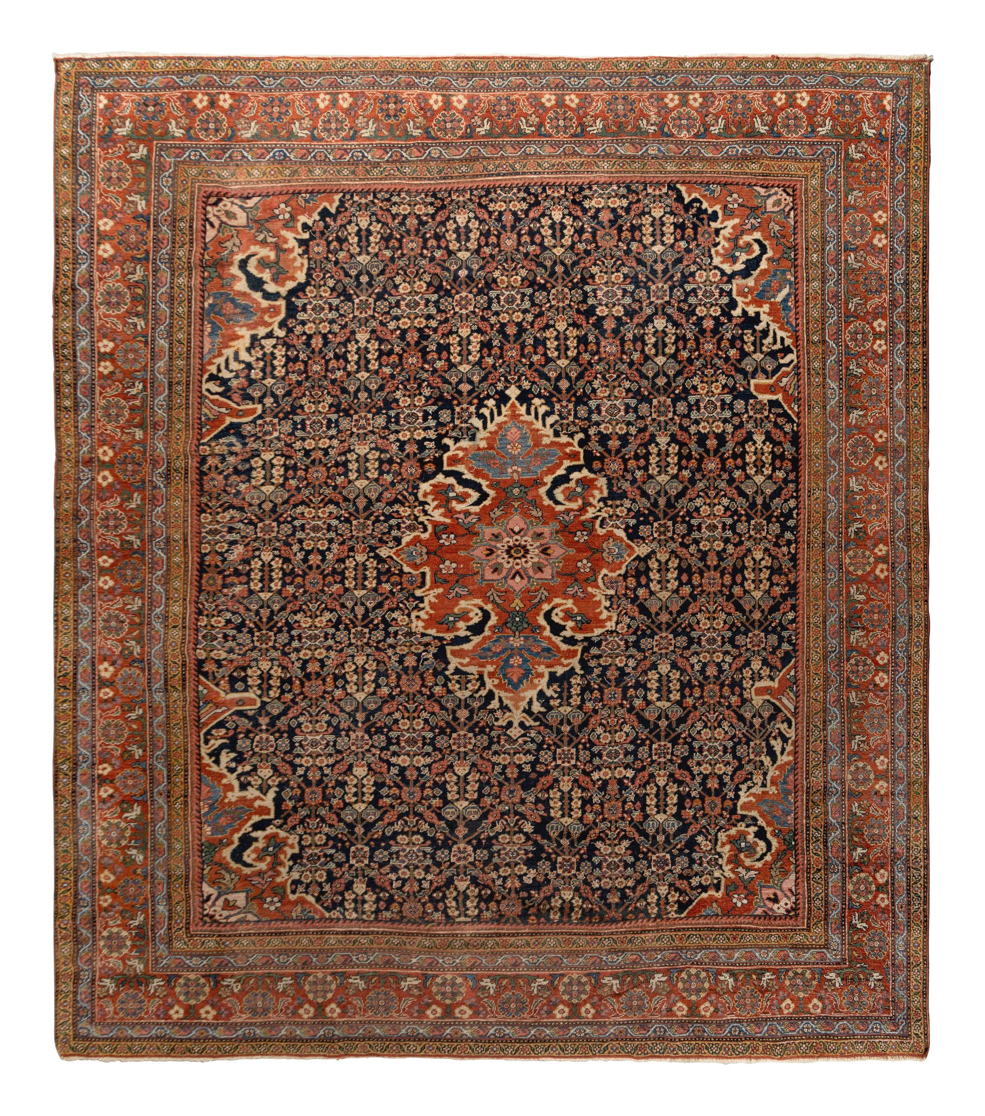 A Kashan Wool Rug