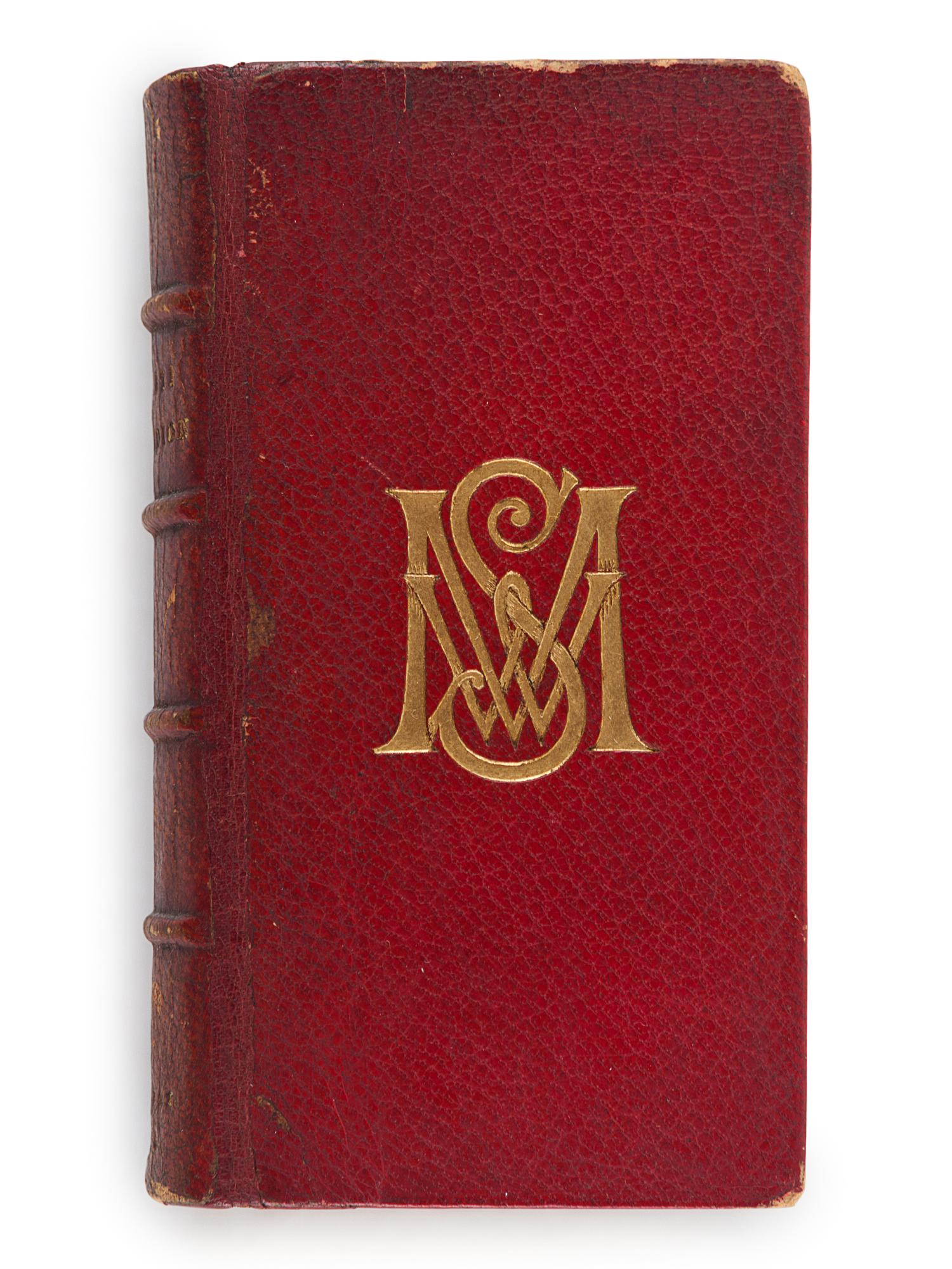 [MINIATURE BOOKS]. EPICTETUS. -- CEBES. Epicteti Enchiridion, Et Cebetis Tabula . Lugduni Batavorum: Ioan. Maire, 1646.