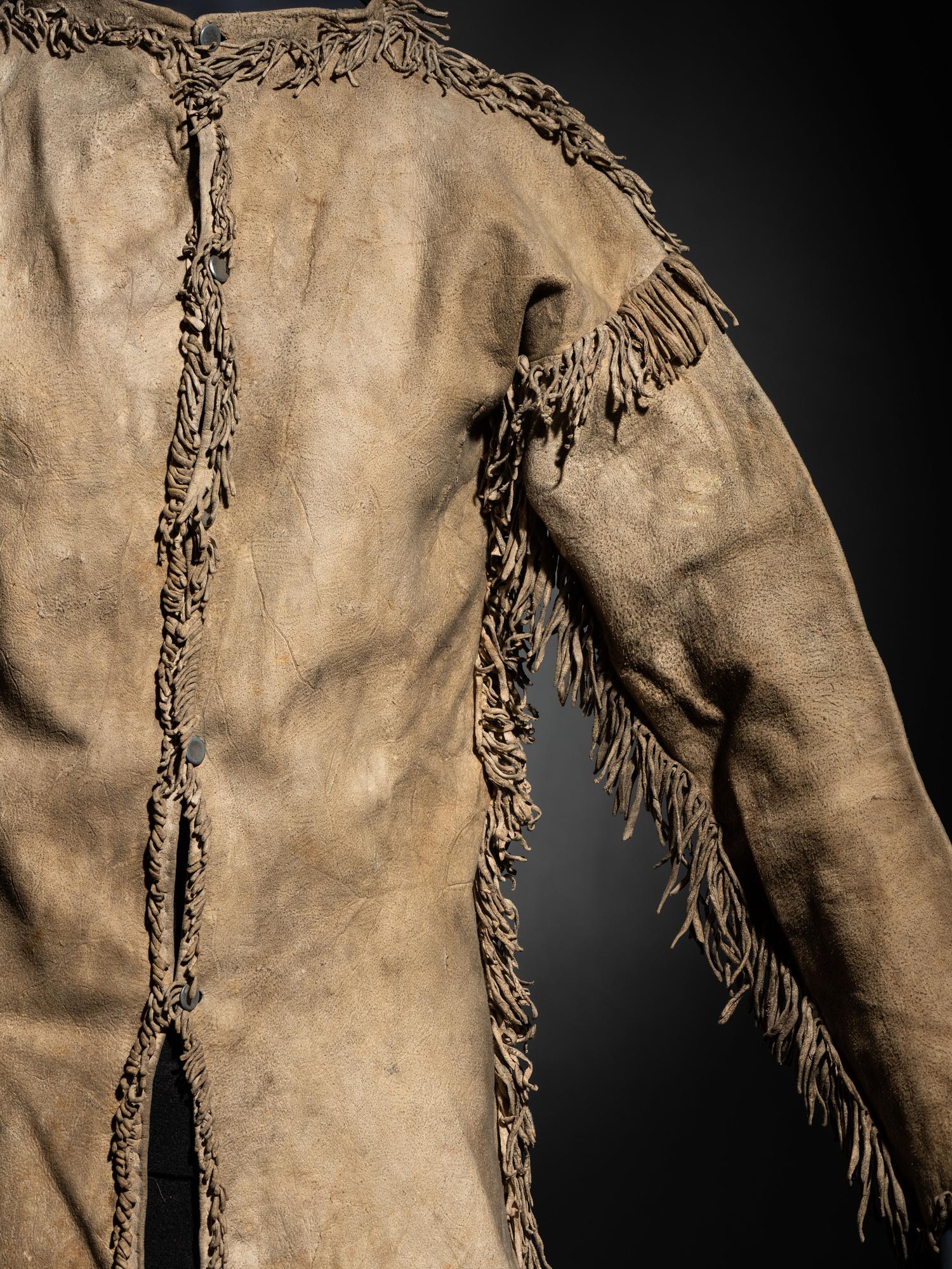 Sioux Hide Shirt, Collected by Parker Barrows Wickham, a Purchaser of Sitting Bull's Cabin