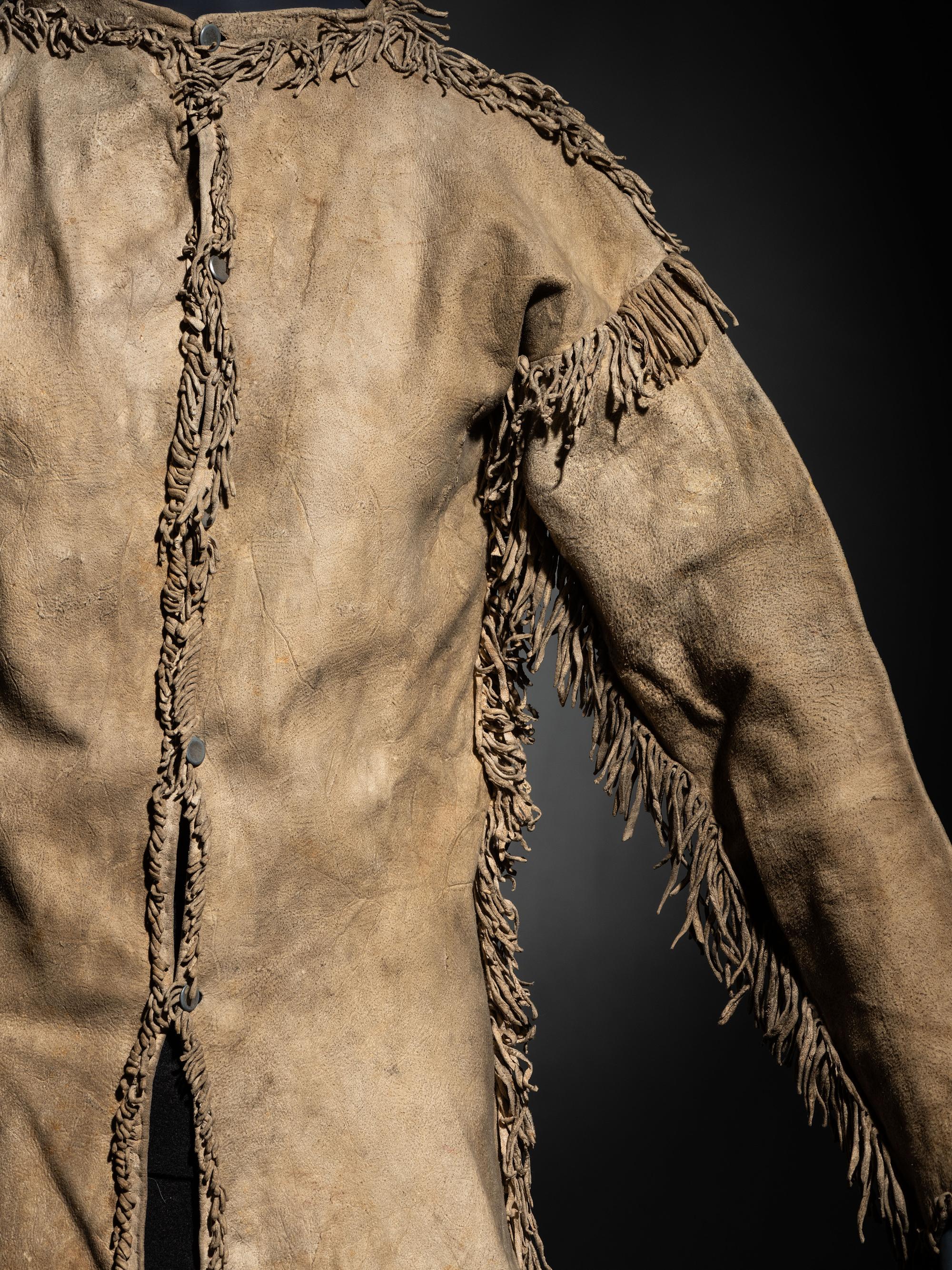 Sioux Hide Shirt, Collected by Parker Barrows Wickham, a Purchaser of Sitting Bull's Cabin