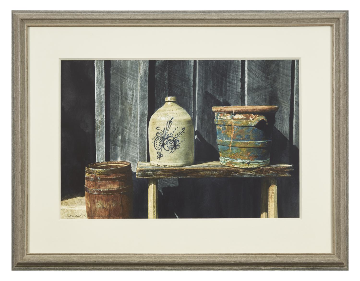 Barrel, Crock and Bucket, 1984