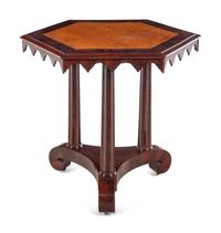 A Regency Style Mahogany Side Table
