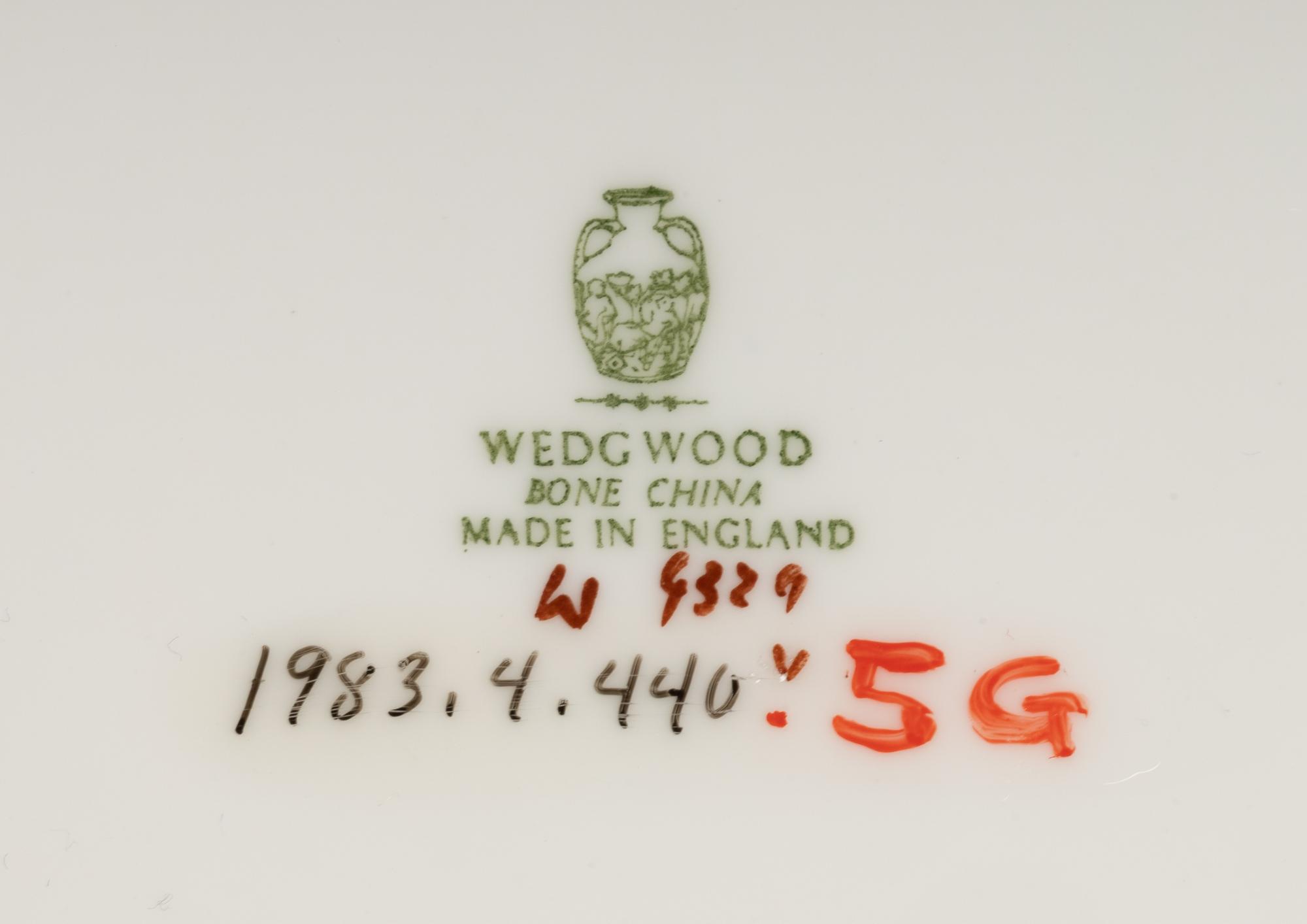 A Wedgwood Porcelain Dessert Service