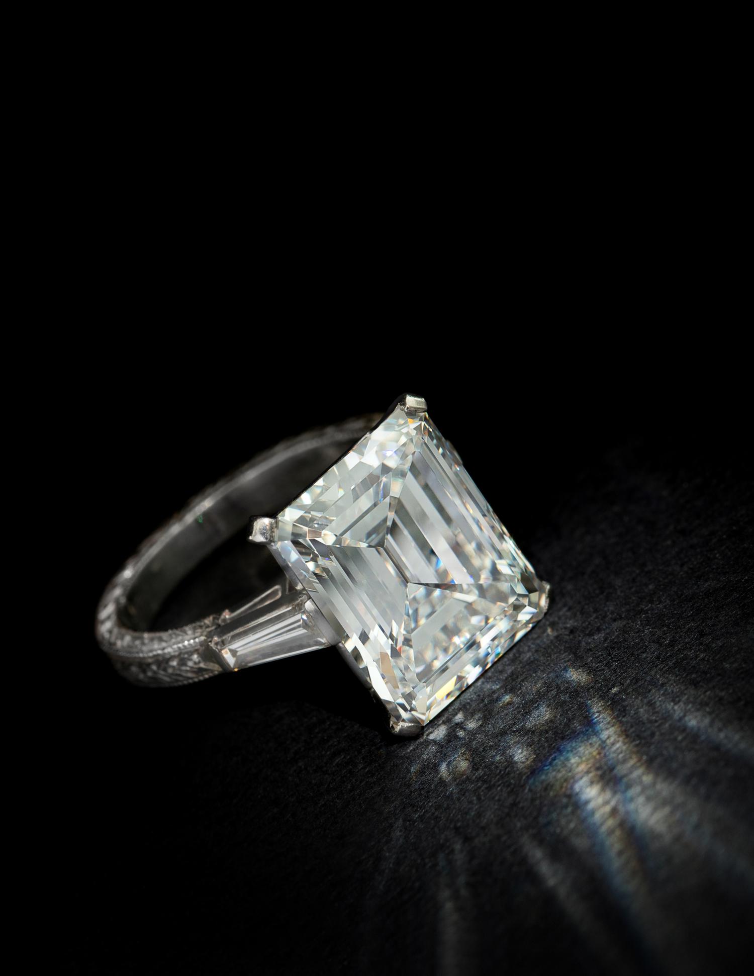 AN IMPORTANT DIAMOND RING