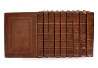 SHAKESPEARE, William (1564-1616). The Dramatic Works ... revised by George Steevens . London: W. Bulmer and Co., Shakespeare Printing-Office, for John and Josiah Boydell, George and W. Nicol, from the types of W. Martin, 1802.
