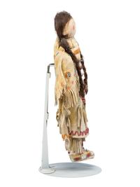 Northern Plains Beaded Hide Doll