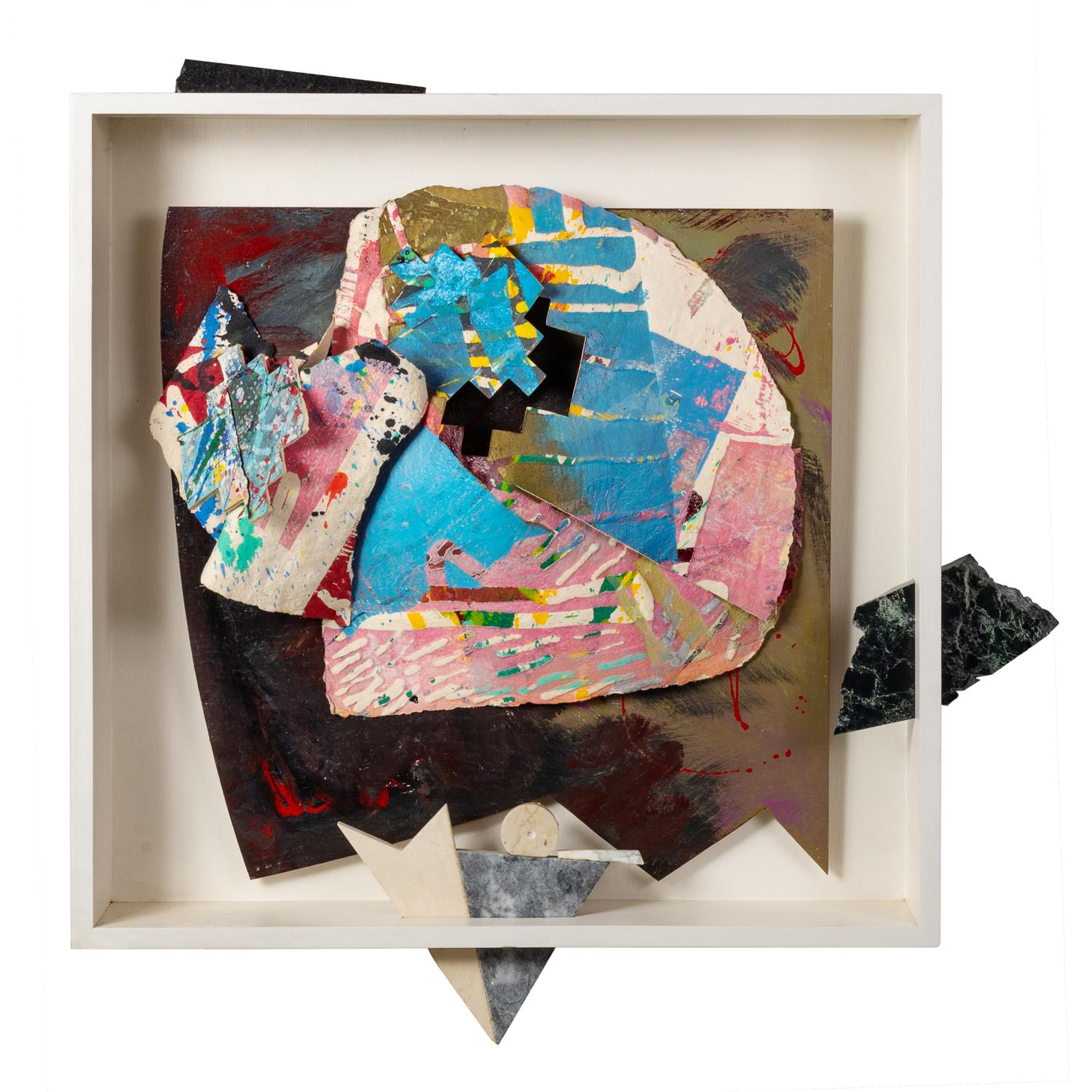 Sam Gilliam, (American, b. 1933), Flowers, (from Tulip Series), 1989