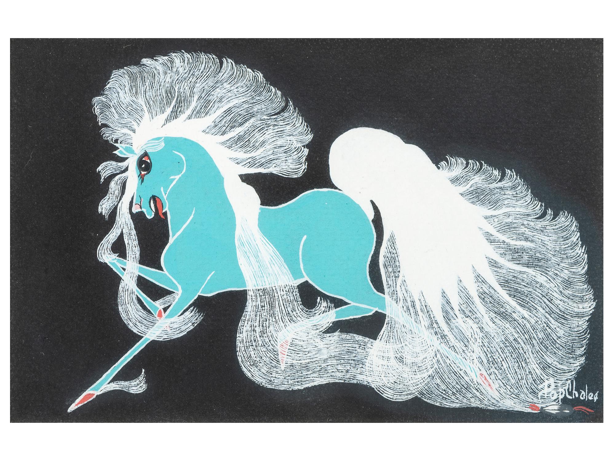 Blue Spirit Horse