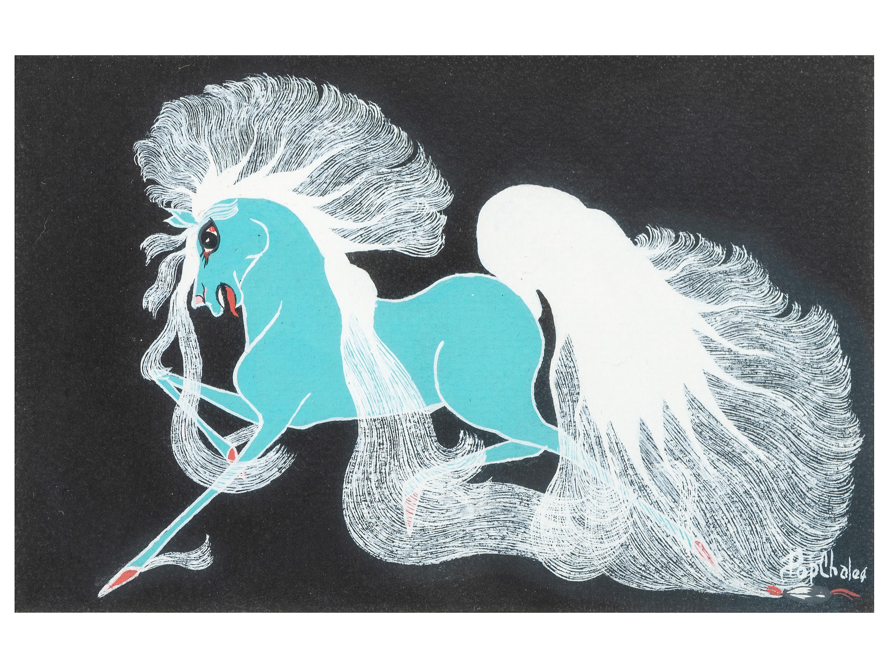 Blue Spirit Horse
