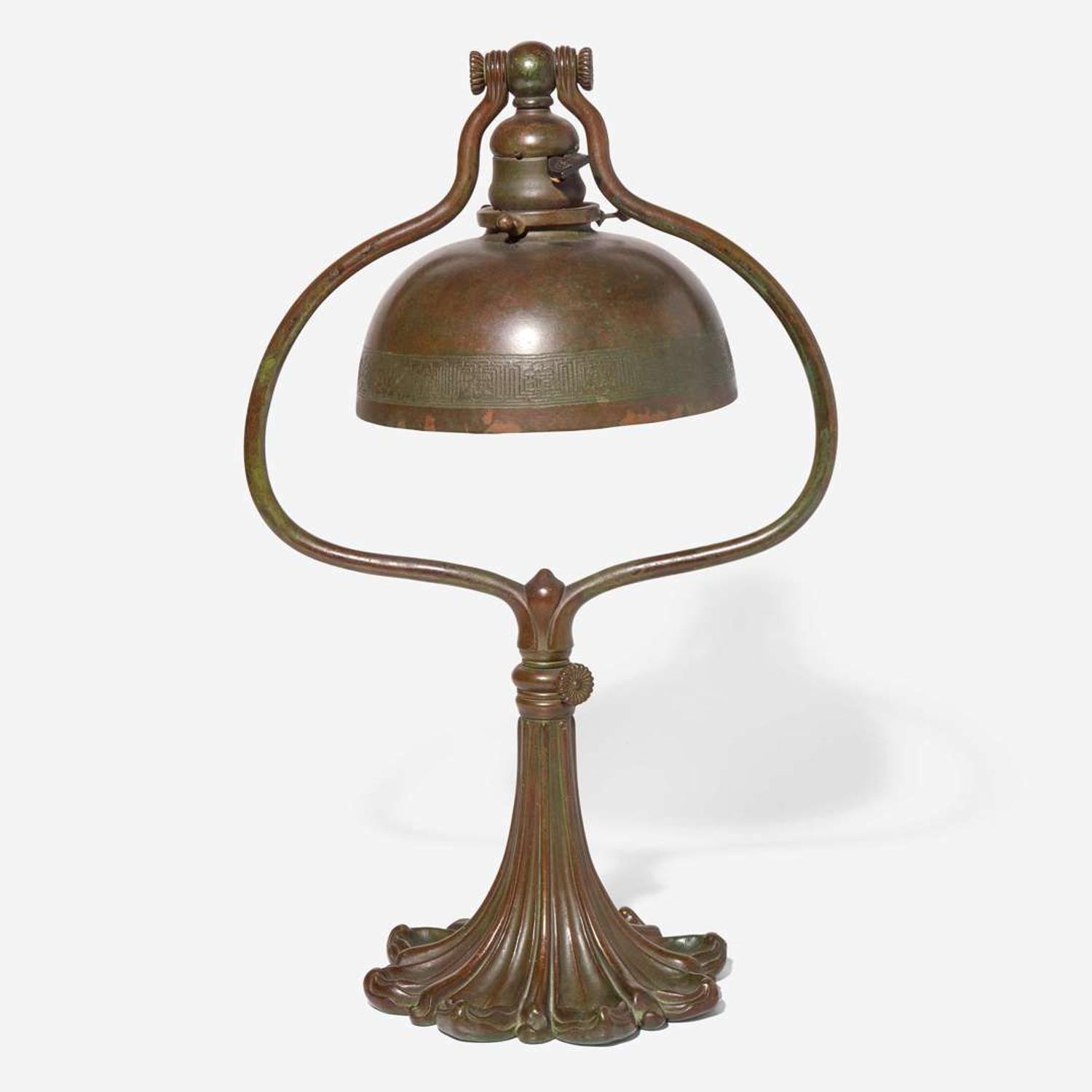 Tiffany Studios (American, active 1878-1932) A Bell Lamp, New York, NY, early 20th century