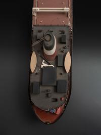 A Great Lakes Bulk Freighter Model, SS Donnacona