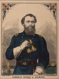 [CIVIL WAR]. A group of 7 lithographs of Civil War generals. Ensign & Bridgman.