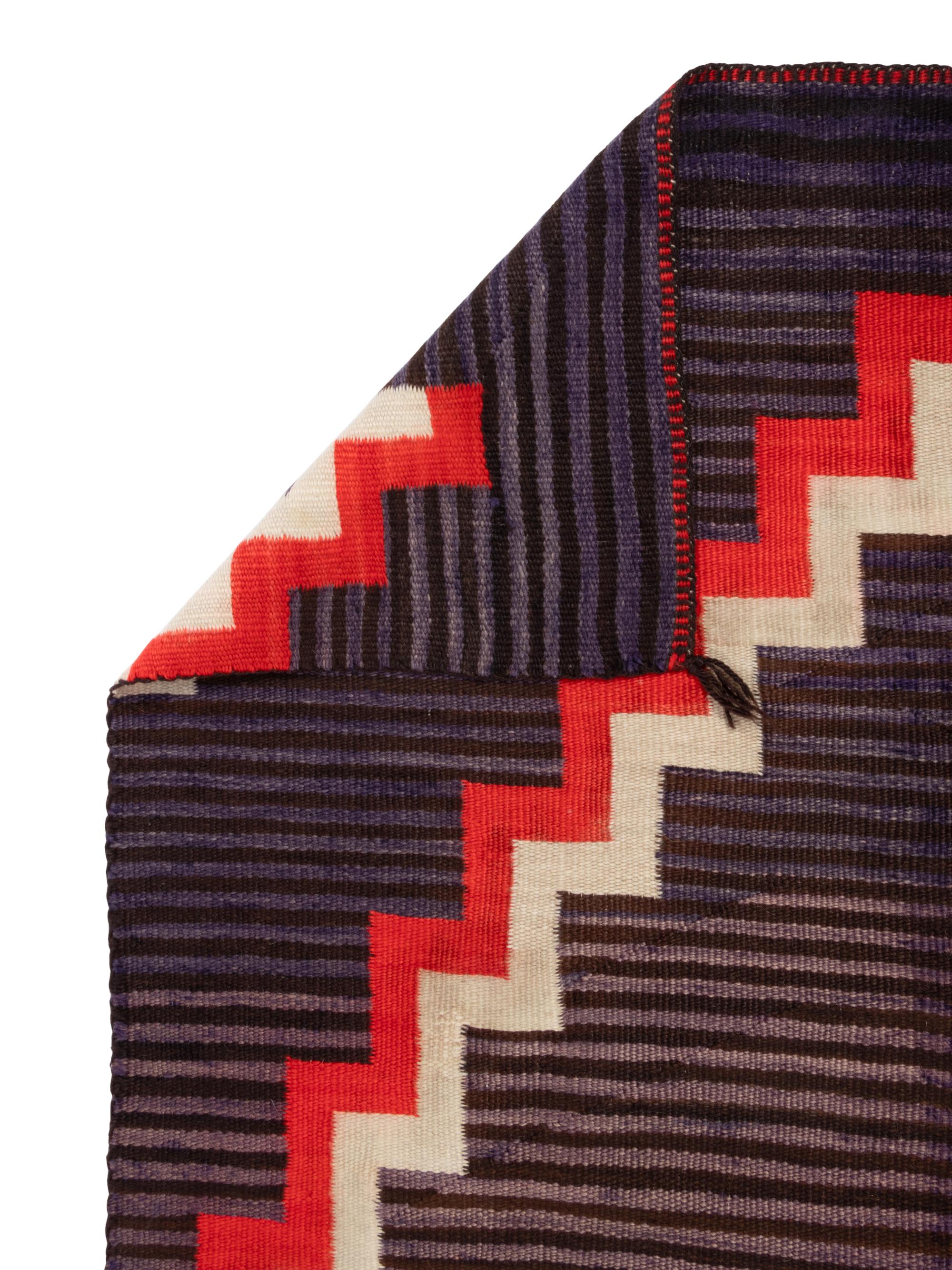 Navajo Moki Pattern Blanket / Rug