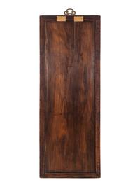 A Set of Four Chinese Export Cloisonné Inset Wood Wall Panels