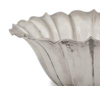 A Continental Silver Fluted Bowl