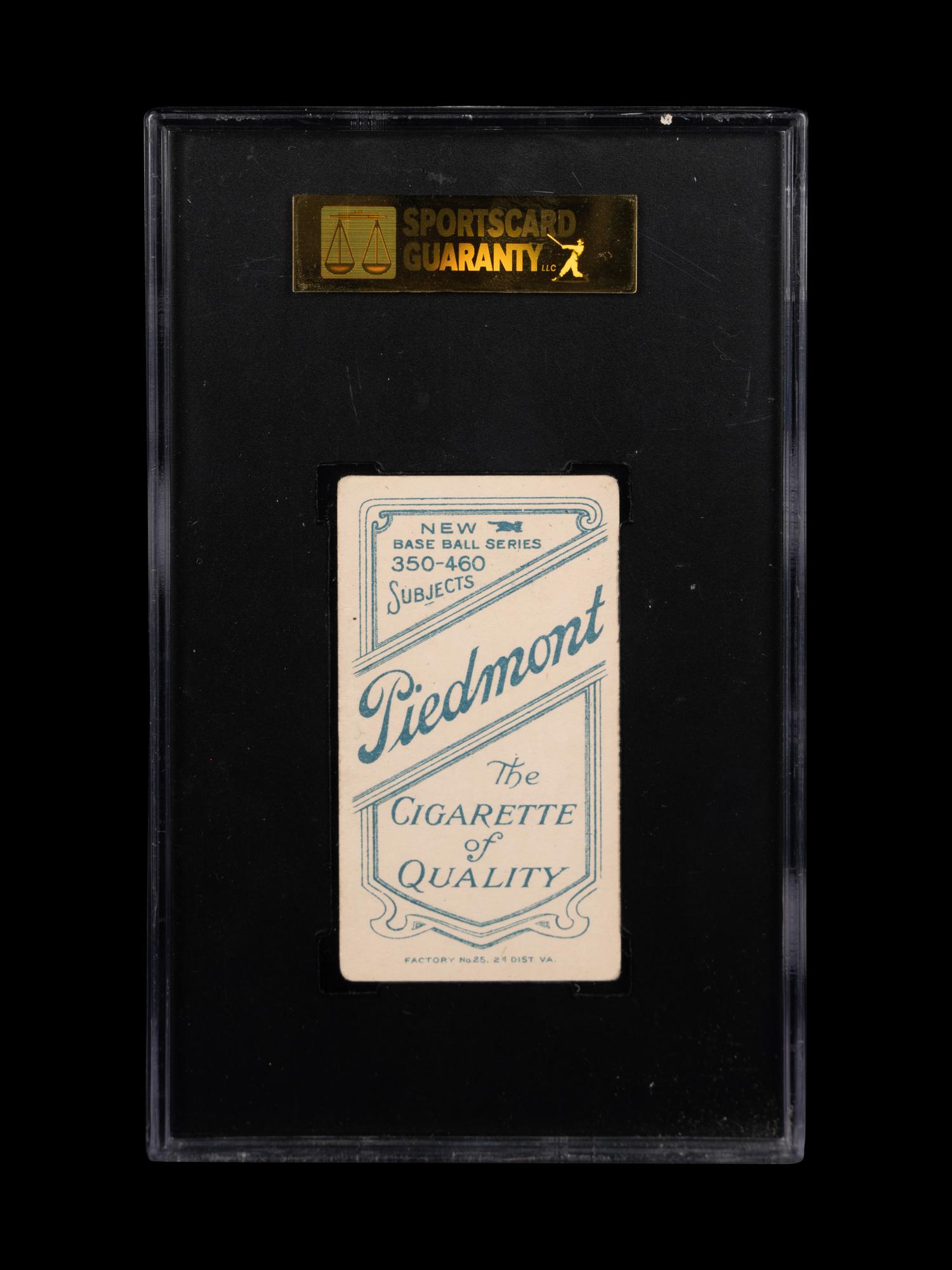 A 1911 T206 Piedmont Cigarettes Chief Meyers Baseball Card (SGC 4 VG-EX)
