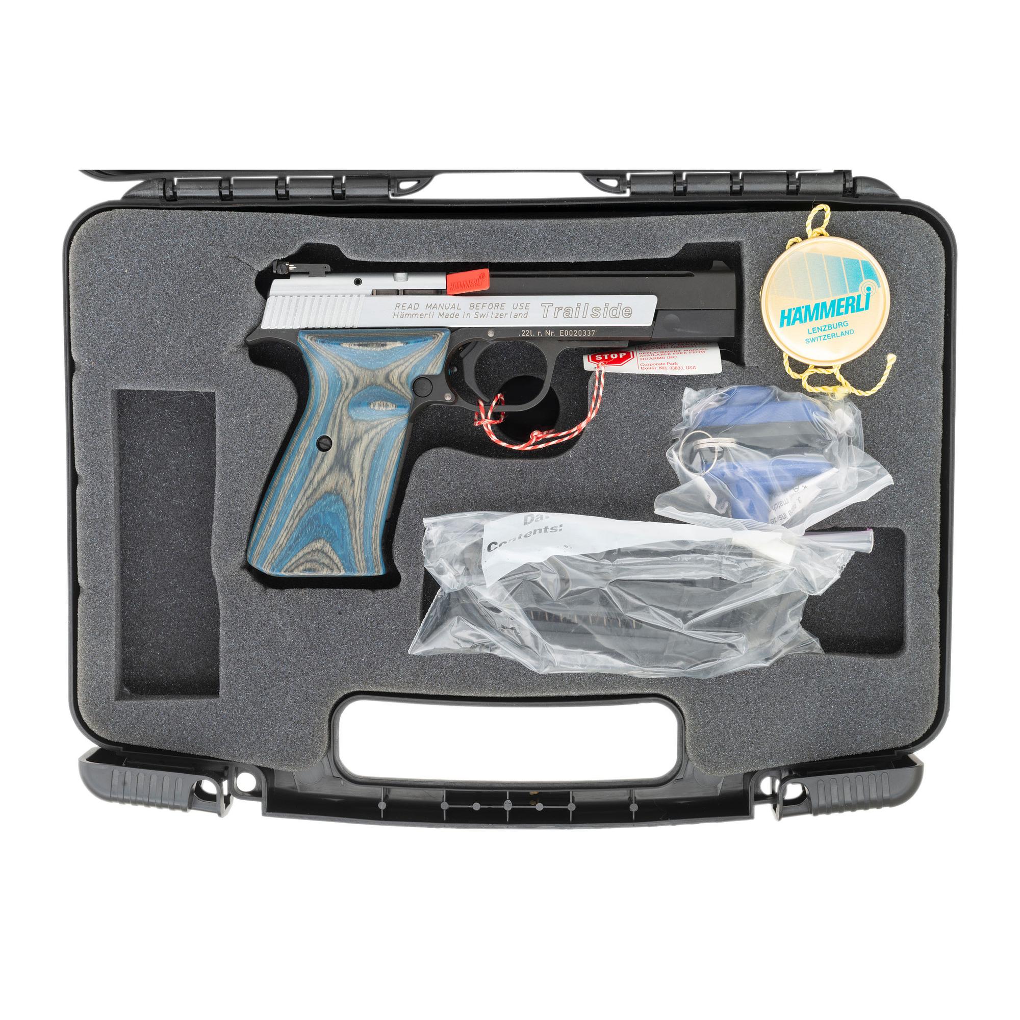 *Sig Hammerli Trailside .22 in Box with Accessories