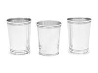 Three American Silver Julep Cups