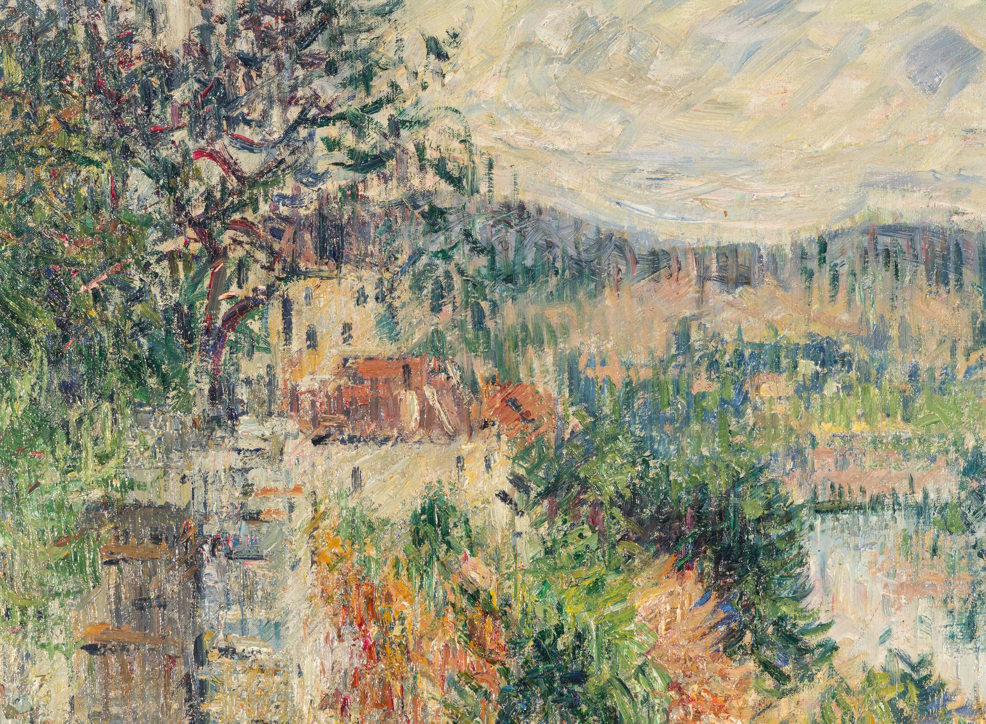 La Dordogne à Beynac , 1926