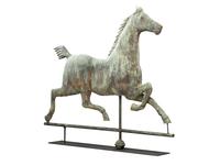 A Copper Hackney Horse Weathervane