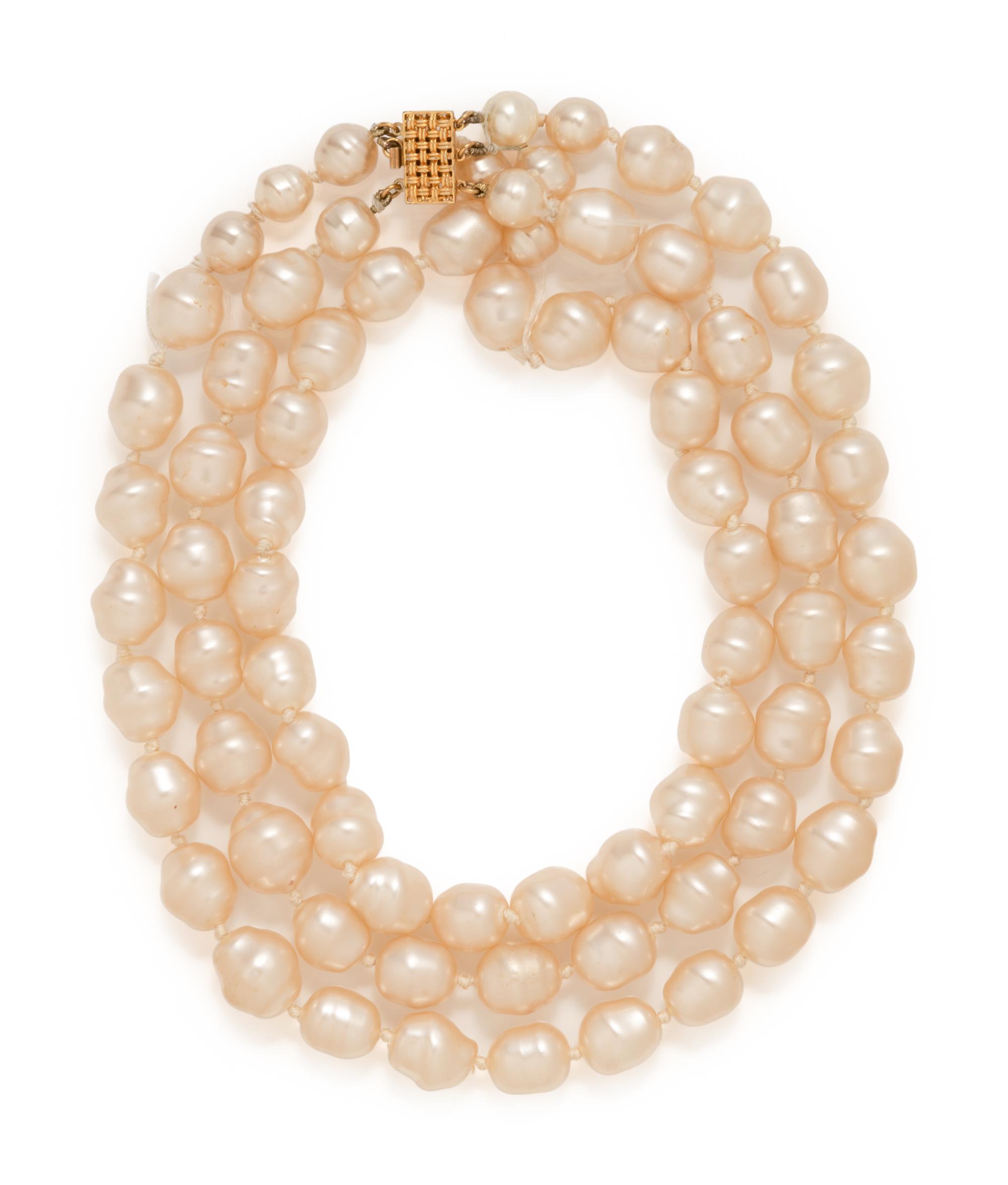 Chanel Faux Pearl Necklace, Fall 1994