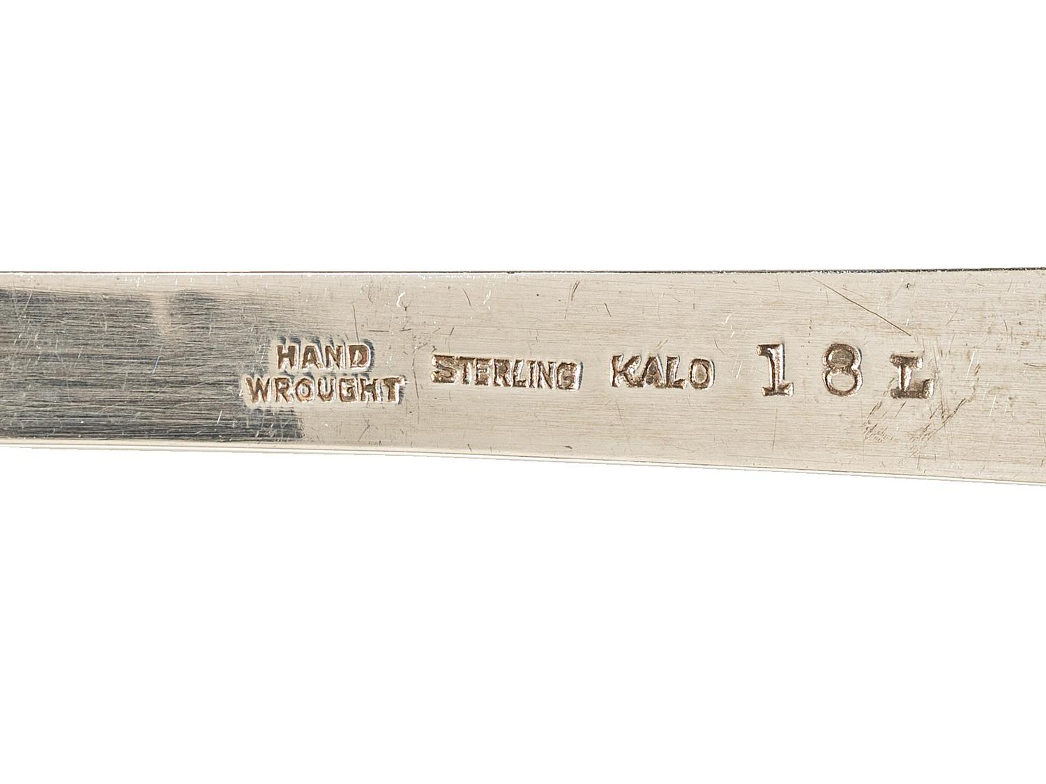 Nine Pieces of Flatware