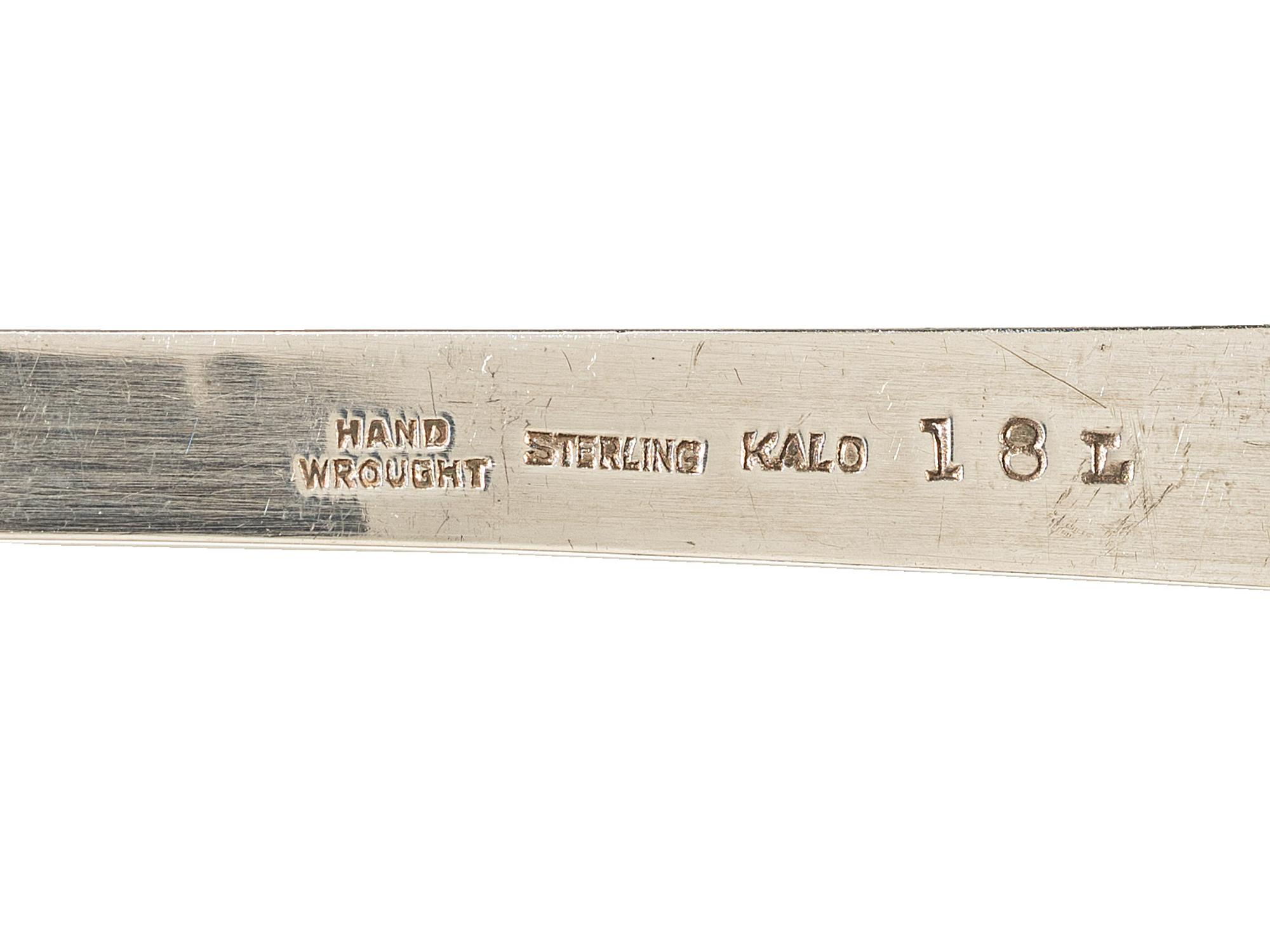 Nine Pieces of Flatware