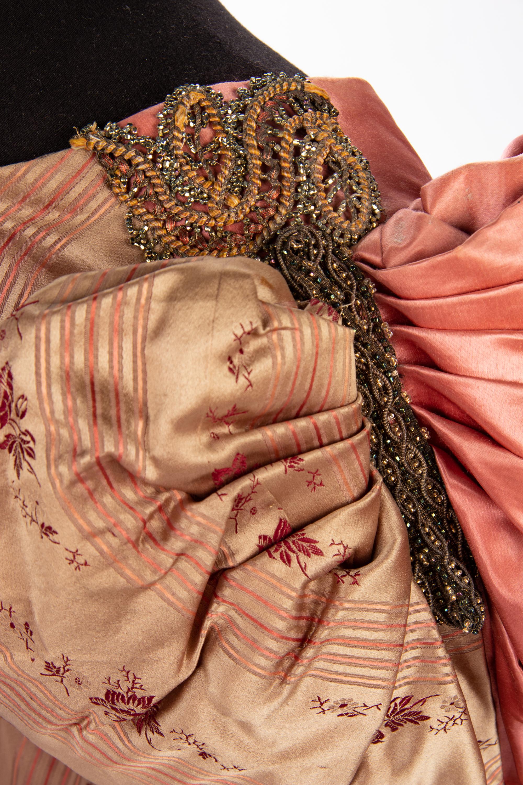 Collection of 19th Century Clothing: One Dress, Four Capes