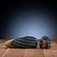 Meskwaki Beaded Hide Moccasins