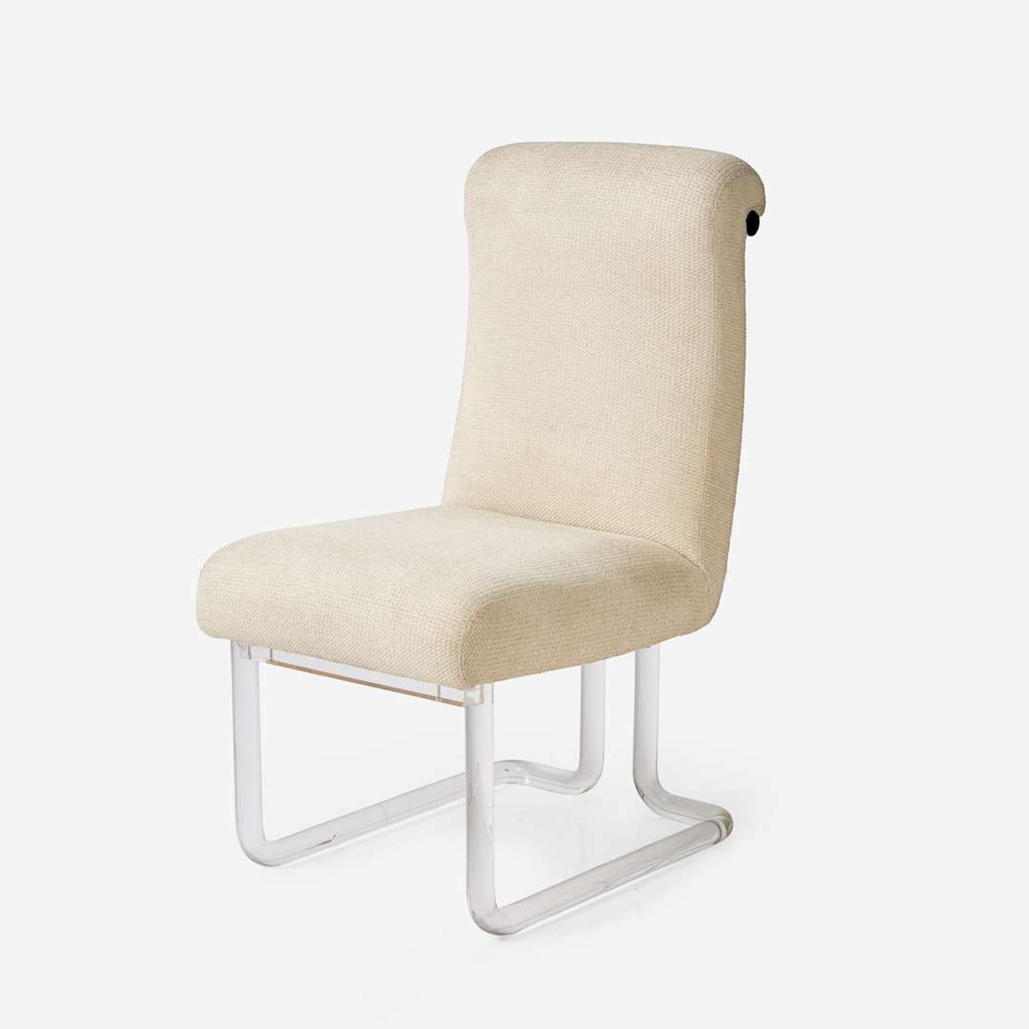 Vladimir Kagan (American, 1927-2016) Pair of Nobadeer Armchairs, USA, circa 1973, and a Tatyana Side Chair, Vladimir Kagan Designs, Inc., USA, circa 1970