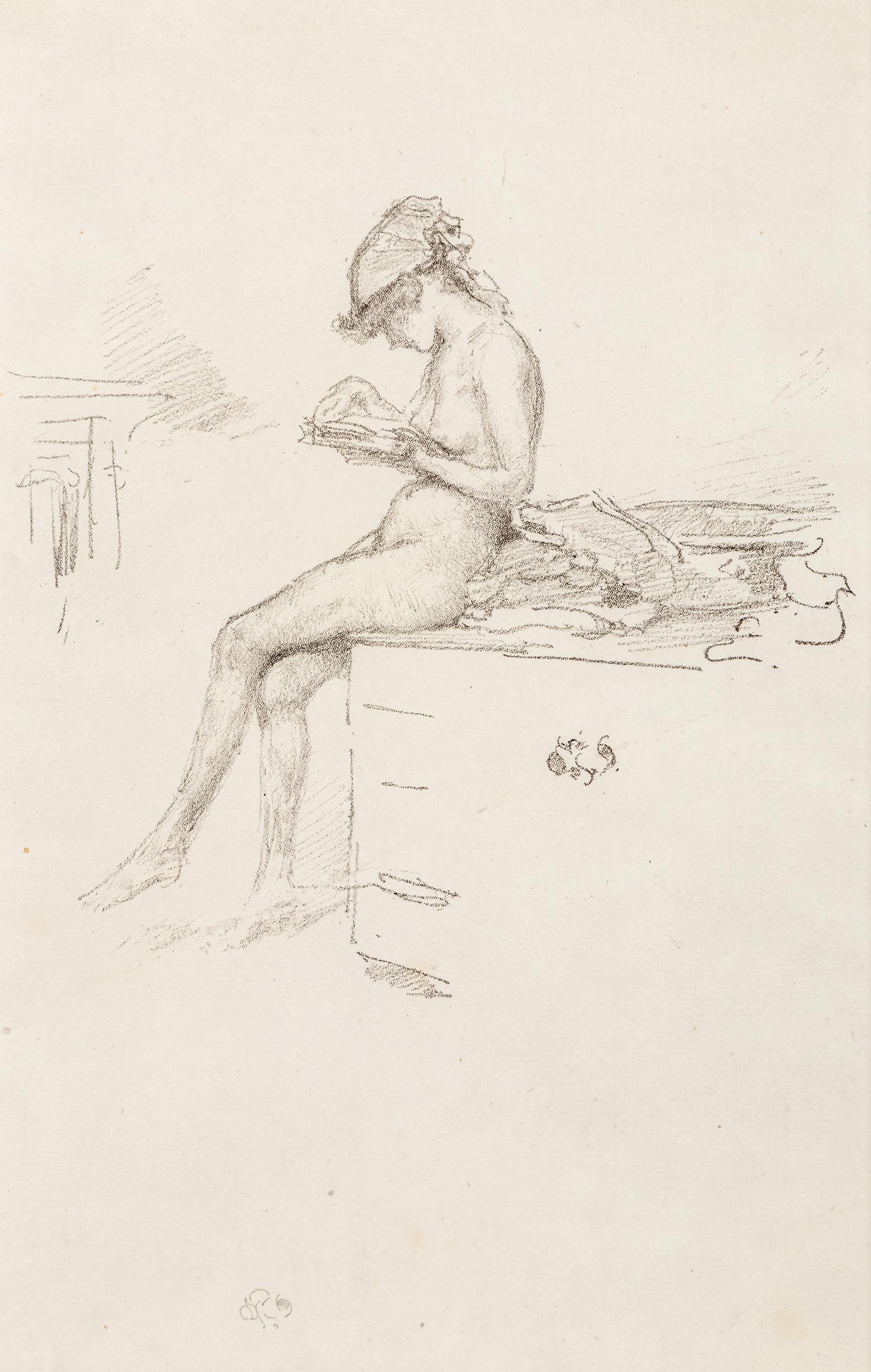 The Little Nude Model, Reading , 1889-1890