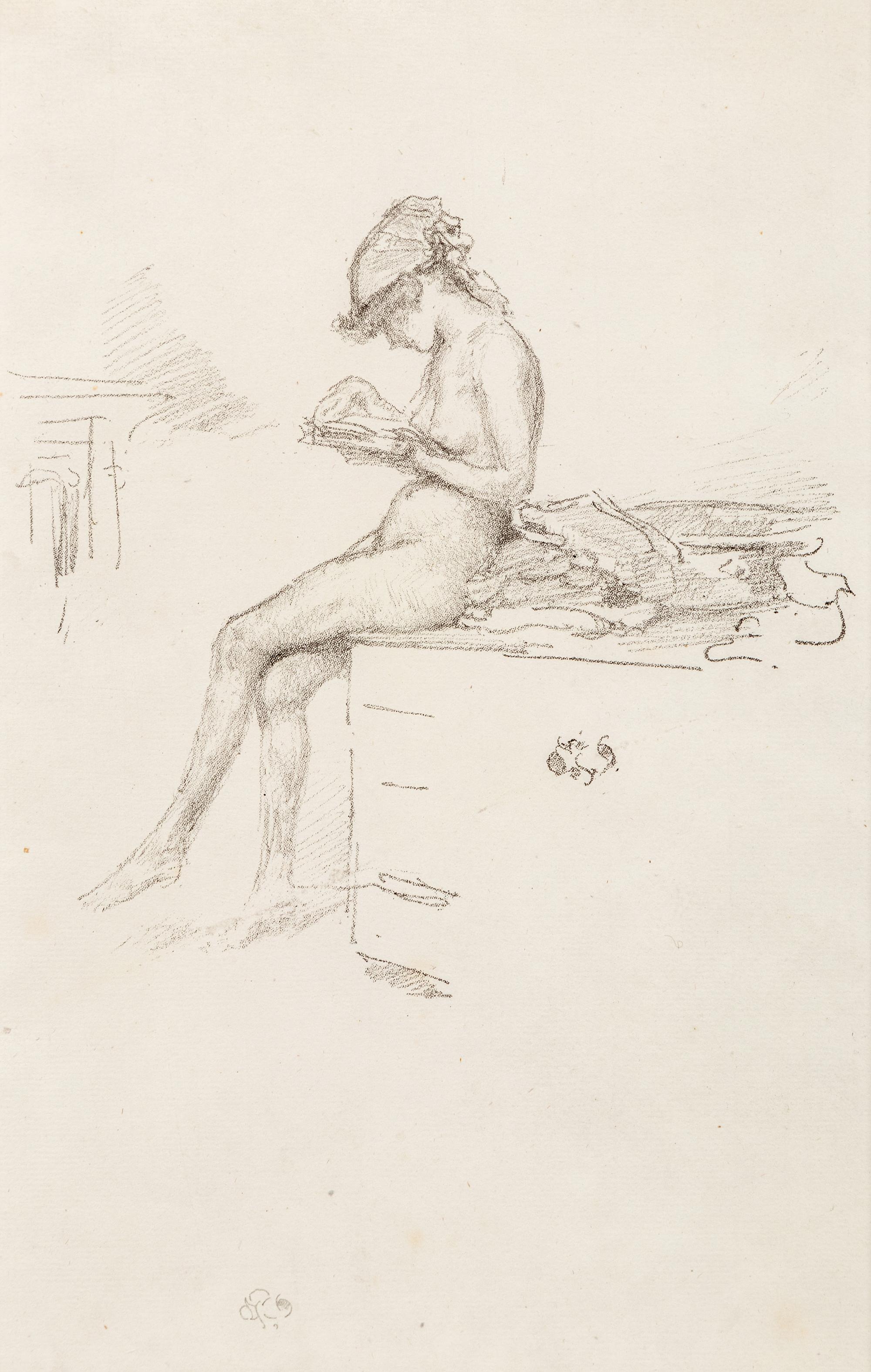 The Little Nude Model, Reading , 1889-1890