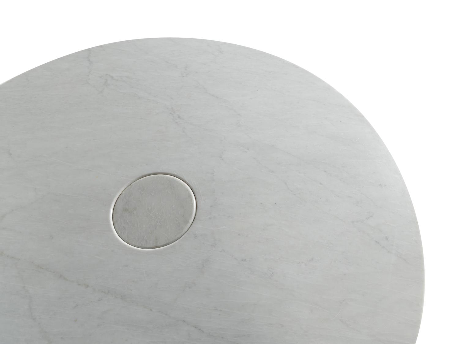 A Marble Pedestal Table