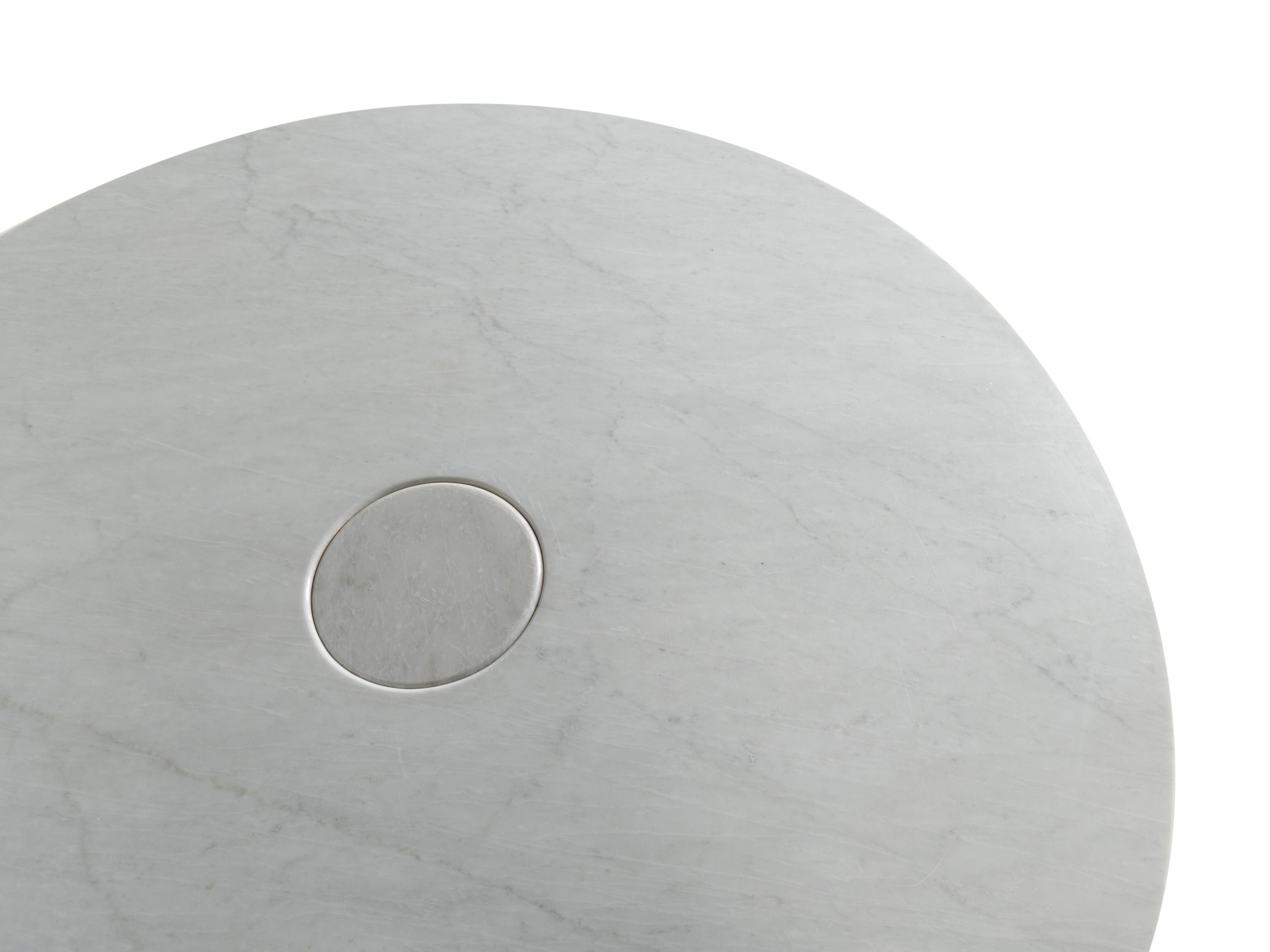 A Marble Pedestal Table