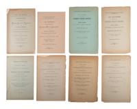 [CSA VETERANS]. A large group of speeches, journals, reunion pamphlets, and other publications by Confederate veteran organizations, including:
