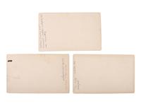 [CIVIL WAR]. Antietam grouping, incl. printed Order of Services for Funeral of Capt. Clark S. Simonds, 15th Mass, KIA Antietam. 23 September 1862.