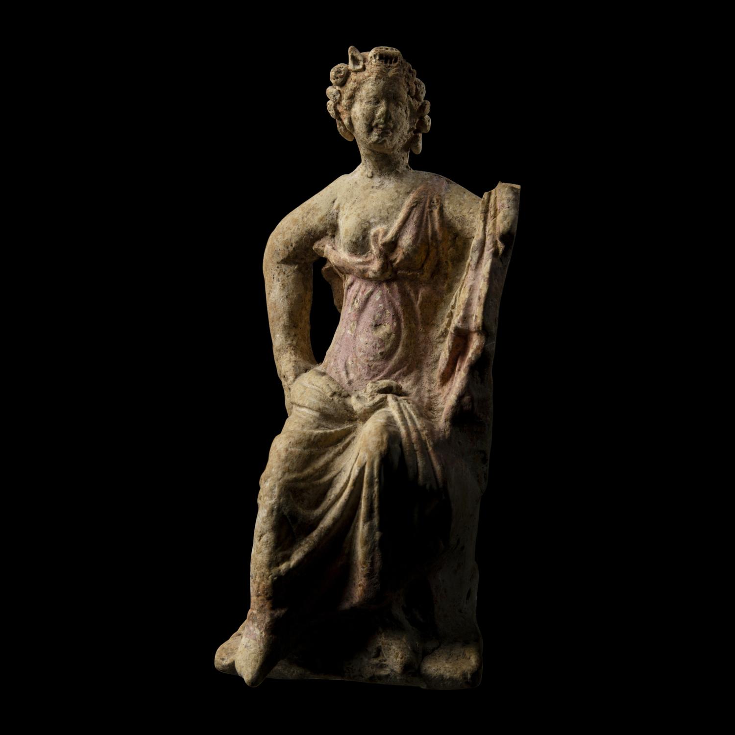 A Greek Terracotta Figure