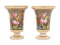 A Pair of Spode Porcelain Vases
