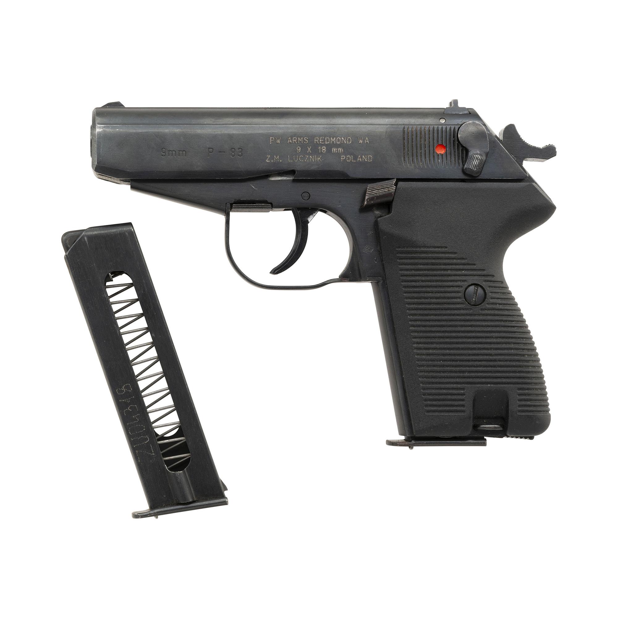 *Polish P-83 Pistol with Accessories