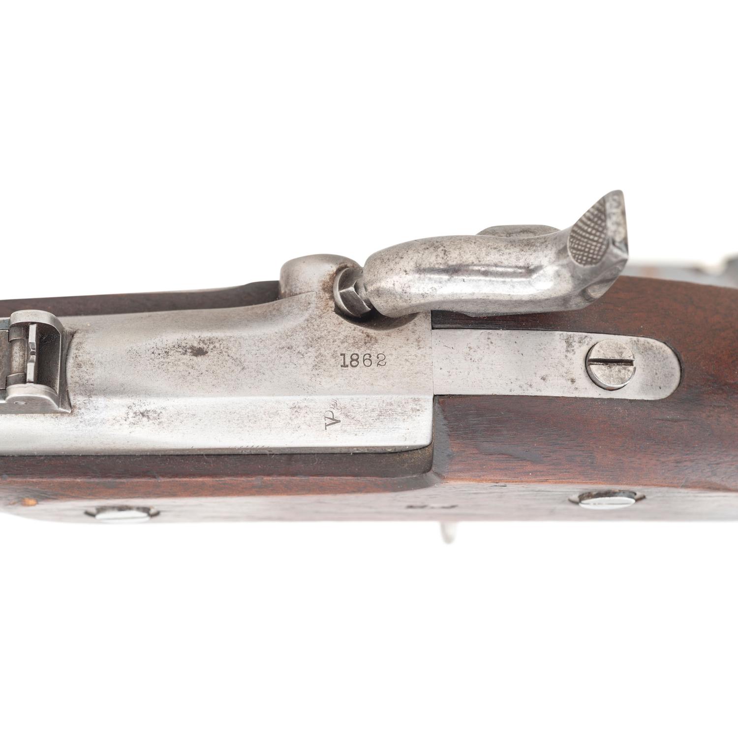 1862 Dated US Special Model 1861 Rifle Musket by Colt with New Jersey Surcharge