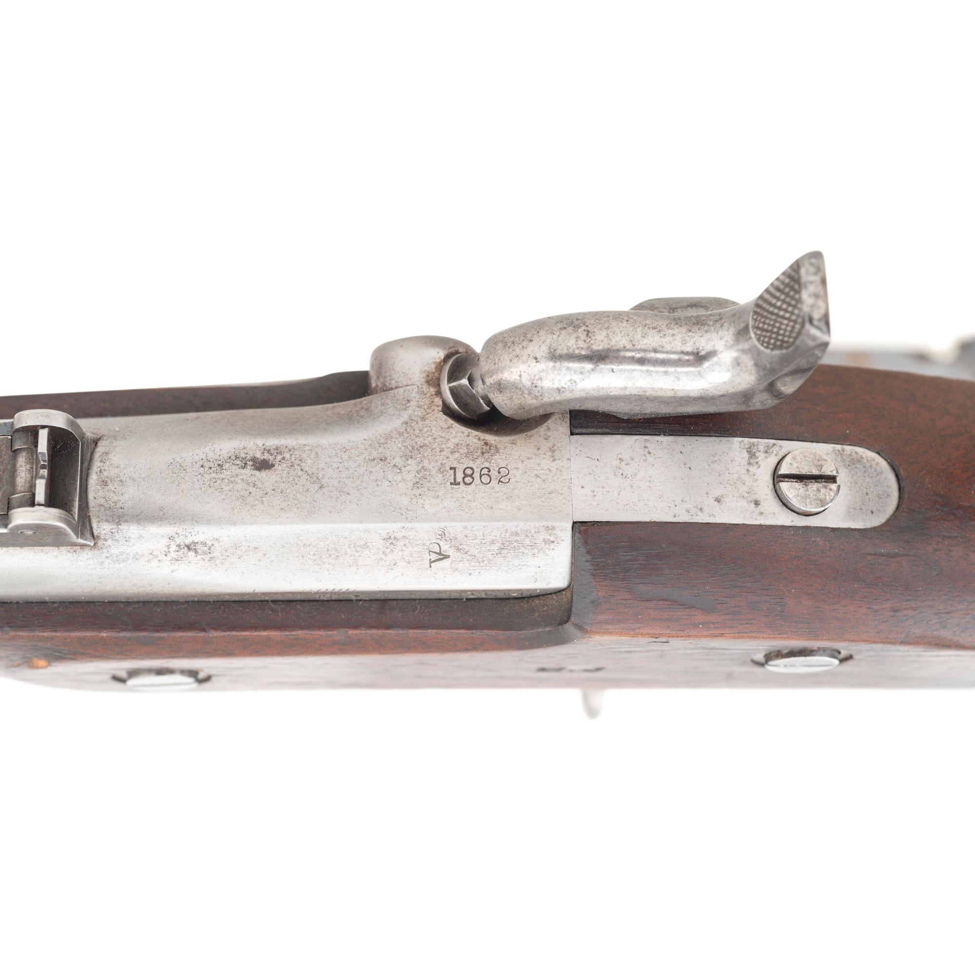 1862 Dated US Special Model 1861 Rifle Musket by Colt with New Jersey Surcharge