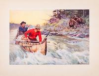 Four Decorative Prints from Tales of the North Country