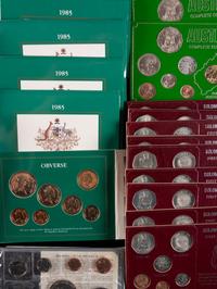 [INTERNATIONAL] A Large Collection of Australia, New Zealand and Pacific Island Proof, Mint and Commemorative Coin Sets