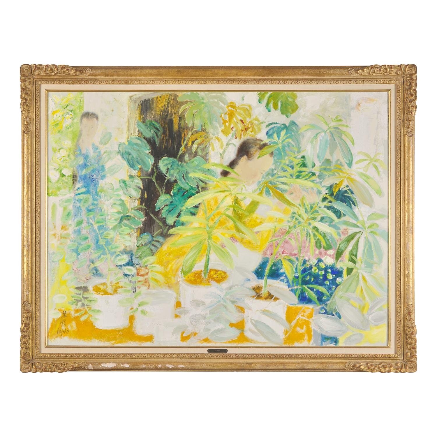 Le Pho 黎譜 (French/Vietnamese, 1907-2001) — Les Fleuristes , 1973