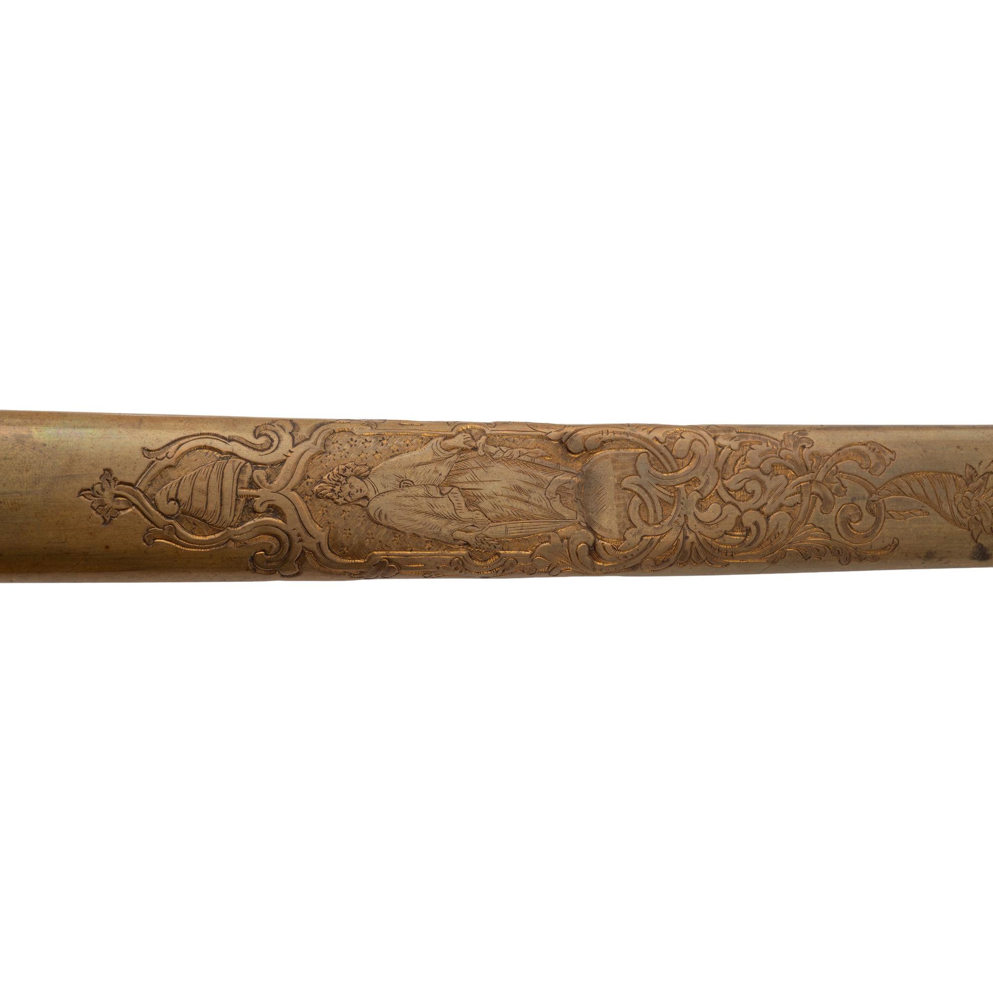 Two Ames Presentation Swords to Lt. Henry Ward (Capt.) 57th Mass Infantry WIA at Antietam, Spotsylvania & Petersburg, POW Petersburg & Post-War General