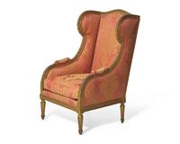 A Louis XVI style giltwood bergère, circa 1900