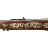 Contemporary Franco-German Snaphaunce Rifle with Venus Motifs