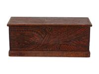 A Federal Grain-Painted Pine Blanket Chest
