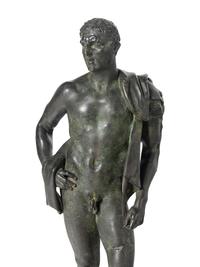 An Italian Bronze Figure of Mercury