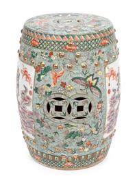A Chinese Porcelain Garden Seat